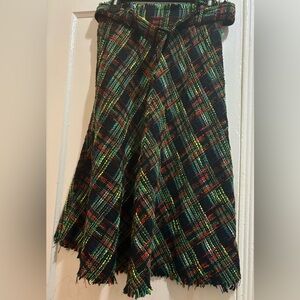 Zara plated skirt size Small